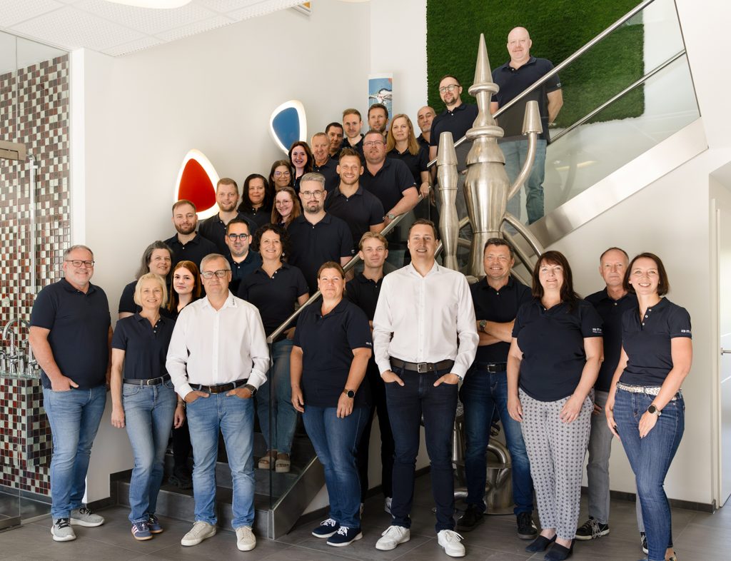 Gruppenfoto mit allen MitarbeiterInnen